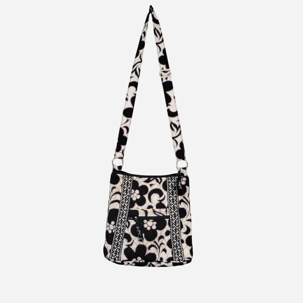Vera Bradley Crossbody in Retired Day and Night Pattern Quilted Bag